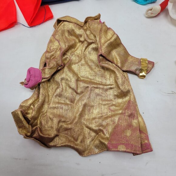 Vintage Lot Of Barbie Doll Mixed Clothes Coat Dress Sweater Swimsuit Jumpsuit - Picture 8 of 12